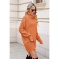 thumbnail image 3 of LAICAIW Robe Chandail Longue Ample à Col Roulé Oversize pour Femmes, 3 of 7