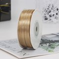 thumbnail image 2 of LAICAIW Champagne Ribbon-Solid Color Thin Satin Ribbon,1/8 inch x 100 Yards Double Face Gift Ribbon for Crafts, 2 of 4