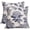 Navy Blue, variant on Vintage Floral Pillow Covers 16x16 Set of 2 Black Flower Pattern Print Decorative Outdoor Pillowcases Farmhouse Throw Cushion Case Decor for Couch Sofa Bed