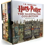 هاري بوتر: المجموعة المصورة (كتب 1-3 مجموعة محاصر) (غلاف فني)