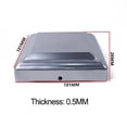 thumbnail image 2 of Bgsha Weatherproof For 4x4 Inch Silver Fence Post Covers for Garden Protection, 2 of 5
