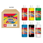 6 pack 16oz Washable Kids Paints