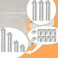 thumbnail image 4 of Key Ring Pill Box 3 Pieces Waterproof Pill Box Portable Pill Box Aluminum Pill, 4 of 5