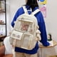 thumbnail image 4 of Mochila escolar de gran capacidad para estudiantes de secundaria, estilo coreano, estilo Harajuku, para todo tipo de ocasiones, para estudiantes de secundaria, 4 of 6