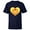 Navy, variant on Marvel Iron Man Avengers Heart Love Romantic Valentine’s Day - Short Sleeve T-Shirt for Kids - Customized-White
