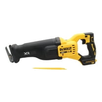 DEWALT 20V MAX XR Brushless Cordless Reciprocating Saw, Bare Tool Only, 1-1/8 in. Stroke Length, 0-2900 SPM, 4-Position Blade Clamp, Variable Speed Trigger, LED Work Light