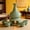 Mei Ziqing, variant on Zeiwohndc Ceramic Sake Set With Candle Stove Bottle 4 Cups Warming Bowl Set Serving Gift