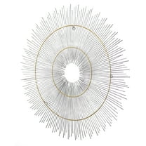 American Art Decor Metal Starburst Sunburst Wall Decor Sculpture by B.J. Keith (36")