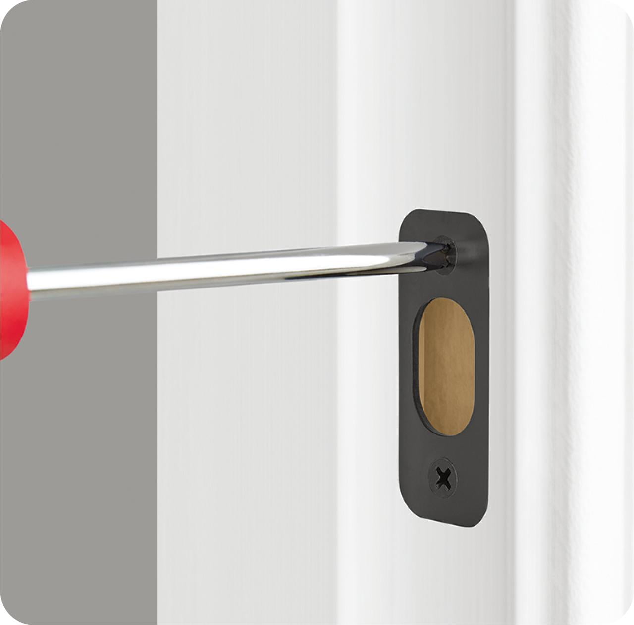 Keyed Entry Single Cylinder Deadbolt Lock, Matte Black Finish