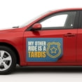 thumbnail image 1 of My Other Ride Is A Tardis Car Magnet Sign by DC | Flexible Car Magnetic Sheets with Adhesive Backing | 12"x18" Bumper Magnet Sticker for Vehicles, Trucks & Business Advertising Signs 2 PC | USA Made, 1 of 7