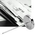 thumbnail image 4 of Ticket Stabber, Stainless Steel Straight Rod Paper Memo Holder Check Spindle Bill Receipt Spike Receipt Holder with Steady Base for Restaurants, Office, Service Place, 4 of 7