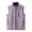 Purple, variant on Children's Full Zip Polar Fleece Vest Sleeveless Outwear Warm Jacket with Pockets For 4-17Y