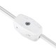 thumbnail image 5 of Cable eléctrico Uxcell listado por UL, SPT-1, extremos pelados listos para cablear, blanco, 5 of 5
