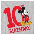 thumbnail image 3 of Disney Boys/Girls Mickey Mouse 10th Birthday Sweatshirt, 3 of 4