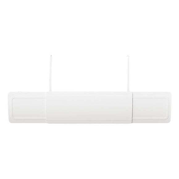 Hearth & Gear Adjustable Air Conditioner Wind Deflector Stretchable AC Vent Cover Direct Blow Cool Air Panel For Home & 15 1/8 X 4 Heat Plate Baseboard Heat Cover Right End Cap Door Bumper Stopper