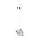 thumbnail image 1 of Lámpara solar colgante para exterior, luz solar redonda con forma de mariposa para jardín, luz nocturna decorativa, luz blanca., 1 of 14