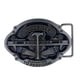 thumbnail image 2 of 2X Carpenter Guaranteed to Perform Hammer Belt Buckle Backgound Tool Metal Sunnimix Hebilla de cinturón de carpintero, 2 of 8