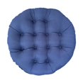 thumbnail image 1 of Cojín redondo para silla, cojín de suelo grueso para asiento de jardín, cojín colgante para silla Marina de guerra, 1 of 9