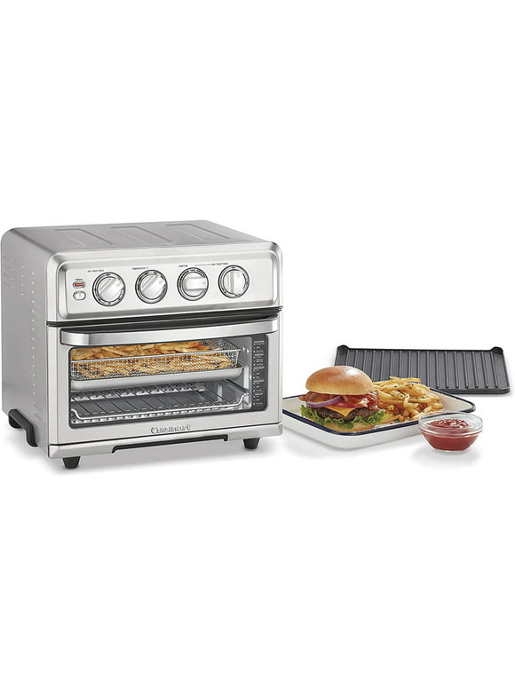 Restored Cuisinart TOA-70 FR 8-in-1 Air Fryer and Convection Toaster Oven Stainless TOA70 (Refurbished)