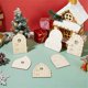 thumbnail image 5 of 48pcs Fairy Door Wooden Garden Door Craft Mini Window Fairy House Kit Unfinished Miniature Door Unpainted Fairy Window, 5 of 5