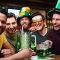 thumbnail image 4 of 40oz St Patricks Day Tumbler with Handle and Straw, Green Irish Shamrocks Gnome Stainless Steel Vacuum Insulated Cup, Travel Mug Water Bottle, Gifts for Women Men, 4 of 6