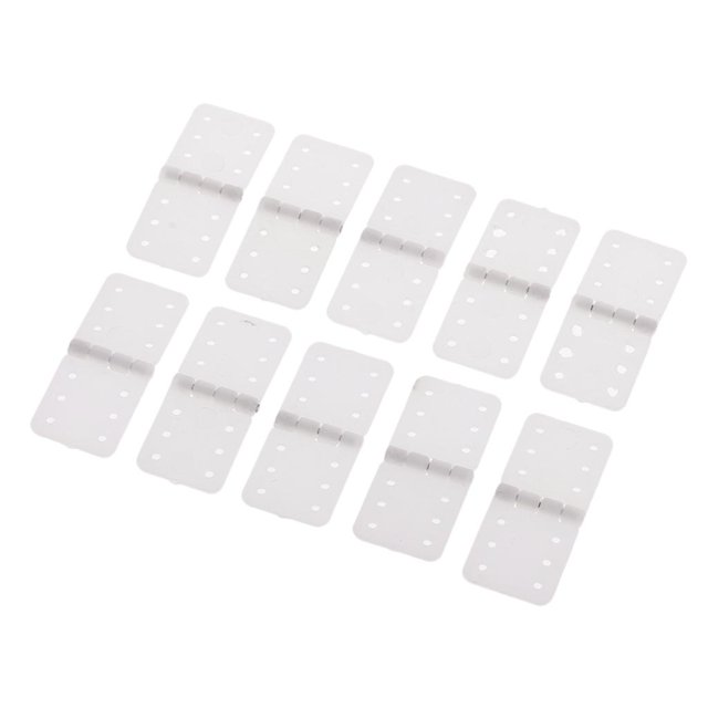 10 Uds Bisagras con Clavijas RC para Helicópteros RC Hobby Modelo Avión Repuestos - S Sunnimix Bisagra de avión RC