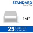 thumbnail image 4 of Swingline Standard Chisel Point Staples, 10 per Pack, 4 of 6