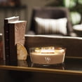 thumbnail image 2 of WoodWick Cashmere Scented Ellipse Candle, Crackles as it Burns, Up to 50 hrs burn time, Great for Gifting, 16oz, 2 of 4