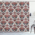 thumbnail image 1 of Ambesonne Paisley Shower Curtain, Oriental Persian, 69"Wx84"L, Dried Rose Mauve, 1 of 3