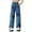 Z-03C, variant on Little Girls Aesthetic Baggy Ripped Jeans Star Straight Wide Leg Denim Pants Kids Y2K Cute Fashion Flare Trousers