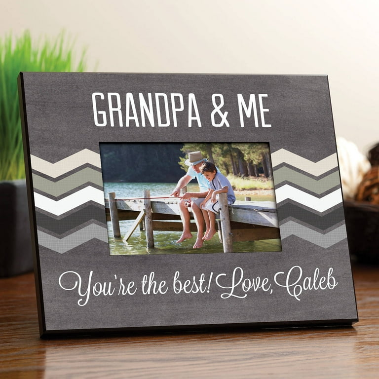 For Grandpa Personalized Picture Frame