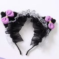 thumbnail image 1 of Vestidos Kawaii Sanrio Anime Kuromi para niños, vestidos de princesa de dibujos animados Lolita, fiesta de vacaciones, Cosplay, regalo para niñas, otoño, 1 of 4