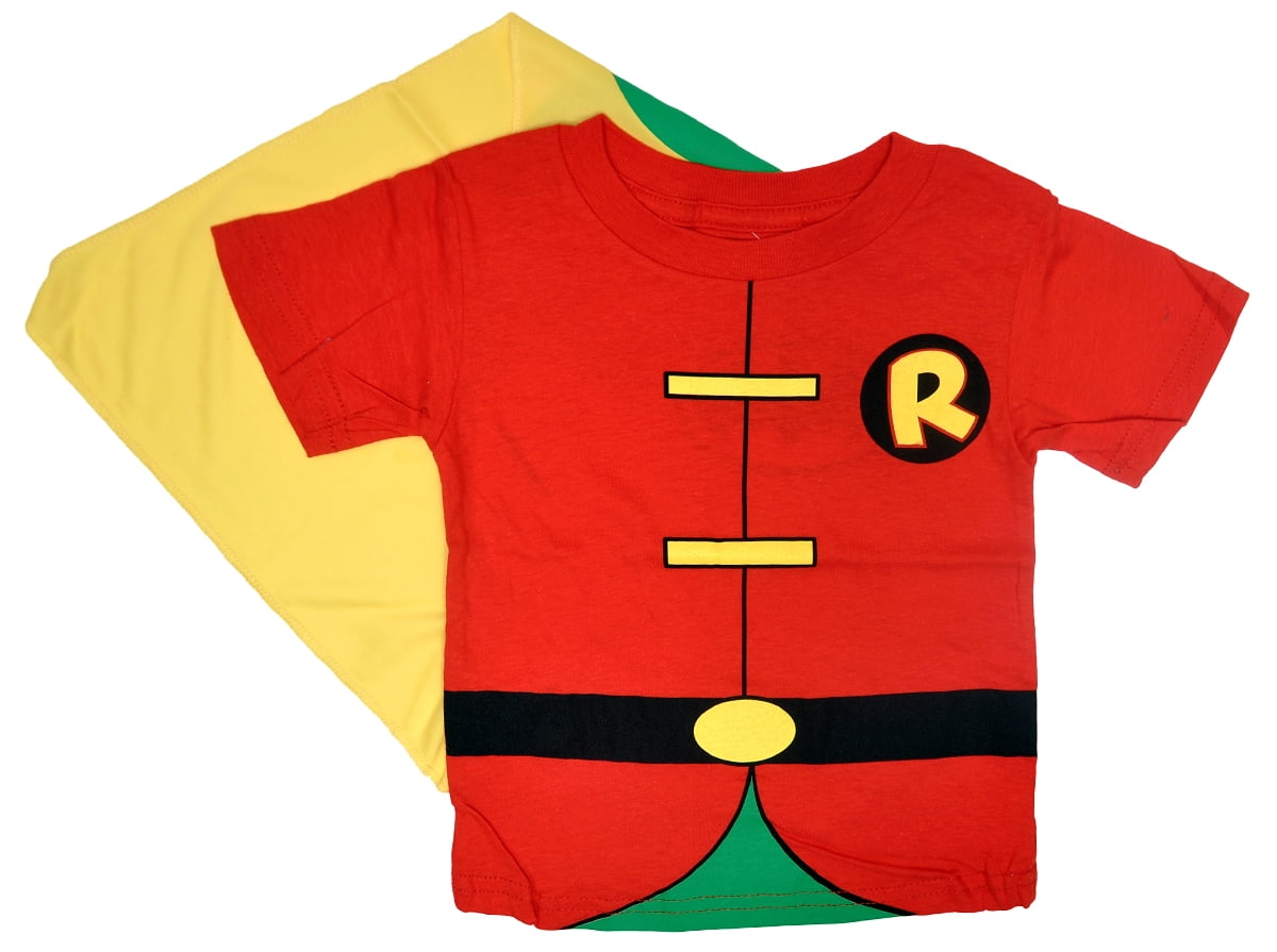 batman and robin shirts with capes