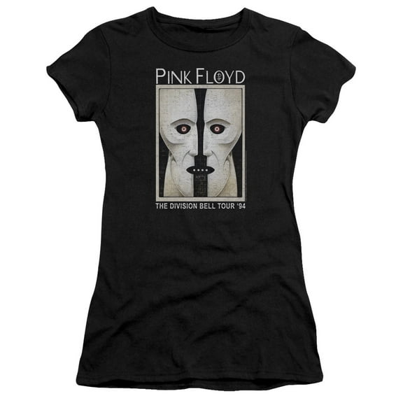 Pink Floyd - The Division Bell - Juniors Teen Girls Cap Sleeve Shirt - Small