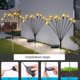 thumbnail image 3 of Billuyoard Luz LED solar para exteriores, lámpara de cadena impermeable, decorativa, para césped, jardín, luces, decoración navideña de campo Iluminación y accesorios Billuyoard HA073563-01, 3 of 6