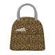 thumbnail image 1 of Balery Gold Glitter Leopard Bolsa de Almuerzo para Mujeres, Caja de Almuerzo, Bolsa de Almuerzo Pequeña Impermeable, Tote de Almuerzo Reutilizable con Gran Capacidad, 1 of 6