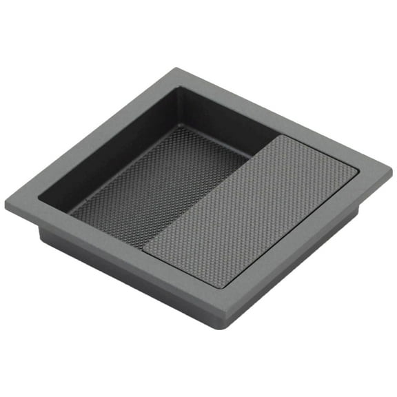 Schaub And Company 1208-GM Modo 3-7/8" Square Euro Modern Diamond Knurled Recessed Flush