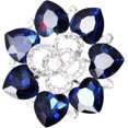 thumbnail image 1 of maikun Christmas Brooch Pin Clear Rhinestone Opal Flower Accessaries Tree Socks Valentine's Gifts, 1 of 2