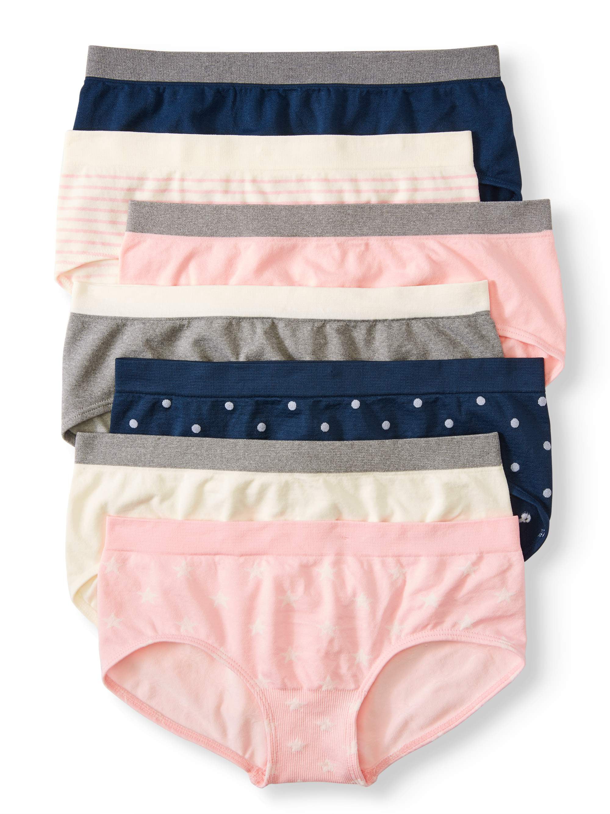 Wonder Nation Girls Underwear, 7 Pack Seamless Brief Panties (Little Girls  & Big Girls) – Walmart Inventory Checker – BrickSeek