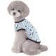 thumbnail image 2 of Ropa para perros, camiseta de verano para cachorros, chaleco bonito para perros pequeños, ropa con estampado de oso y gato, camiseta suave para perros, ropa para perros, azul JAMW Sencillez, 2 of 5