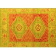 thumbnail image 1 of Ahgly Company Indoor Rectangle Oriental Yellow Modern Area Rugs, 3' x 5', 1 of 4