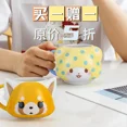 thumbnail image 2 of Taza de cerámica con estampado de dibujos animados para niña, taza de leche de desayuno Kawaii, taza de café de oficina, muñeca de Aggretsuko, Sanrioed Marumofubiyori, lindo regalo, 2 of 5