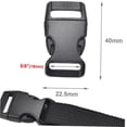 thumbnail image 4 of unbranded 10pcs Red Plastic Crafting Buckles for Heavy Duty Buckle for Crafting Activities, 4 of 5