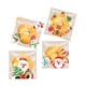 thumbnail image 2 of Bolsas adhesivas de OPP para dulces navideños, 10 x 10 cm, multicolor, para turrones, galletas, chocolates, recuerdos de fiesta, embalaje navideño., 2 of 6