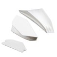 thumbnail image 4 of Almencla 2 Pieces Universal Motorcycle Winglets Side Air Deflectors Fairing ABS Accessory White, 4 of 5