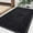 Black, variant on Buganda Door Mat Outside, Heavy Duty Rubber Front Doormat, Dirt Trapper Waterproof Door rugs for Outdoor Entey, 29.5"x 17" Inch, Grey