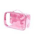 thumbnail image 1 of Cubo de embalaje de viaje EZpacking Clearview con asa (rosa), 1 of 8