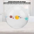 thumbnail image 3 of Crystal Sphere, 8cm Clear Crystal Ball, Transparent Galaxies, Fortune Ball, Home Office Decor(Solar System), 3 of 5