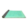thumbnail image 2 of Ahgly Company Indoor Rectangle Oriental Turquoise Blue Traditional Area Rugs, 6' x 9', 2 of 4