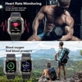 thumbnail image 3 of Reloj inteligente militar Smartwatch táctico impermeable al aire libre 5atm para hombres, 3 of 5